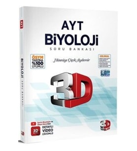 3D Yayınları AYT Biyoloji Soru Bankası