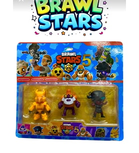Brawl stars oyuncak (Açık Kahve-Ekru)