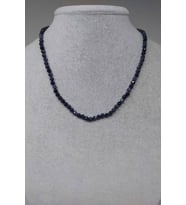 Safir Taşı 4mm Kolye (SABİT KLİPSLİ)