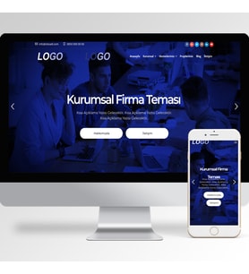 Hazır Kurumsal Web Sitesi Yazılımı V93