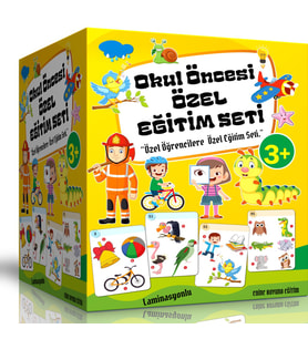 Okul Öncesi Özel Eğitim Seti (4 Süper Kitap Laminasyonlu)