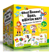 Okul Öncesi Özel Eğitim Seti (4 Süper Kitap Laminasyonlu)