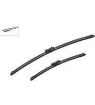Silecek Süpürgesı Ön Takım Aerotwın Silecek Setı - ( 600 / 400 Mm ) Fıat Megane Iıı-Fluence-Clıo Iıı
