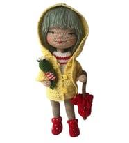 Daisy Bebek Amigurumi Organik Oyuncak