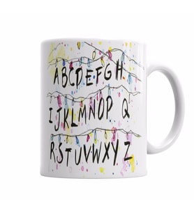 stranger-things-alphabet-christmas-lights-9ok-mugs Kupa Bardak Porselen