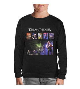 Dream Theater - Konser Siyah Çocuk Sweatshirt