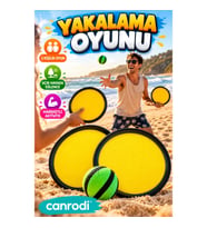 2 Kişilik Cırtlı Top Yakalama Oyunu – 2 Yakalama Diski ve Top Seti