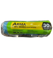 Arma Naylon Tadilat Boya Koruyucu Örtü Poşet Kalın Pratik Branda - 4x7.5 Metre - 30 m2 - 1 Paket
