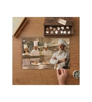 Mutfakta Aşçılar Tasarımı 240 parça Ahşap Puzzle Ahşap Kutuda MP00758