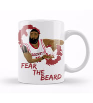 James Harden  Fear The Beard Kupa Bardak Porselen