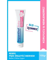 Bepanthol Baby Pişik Önleyici Krem 100 ml Hassas Ciltler İçin Koruyucu ve Nemlendirici Tüp