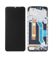 Oppo Realme C3İ ile Uyumlu Lcd Ekran Dokunmatik Çıtalı Rmx2027 (Siyah)