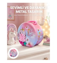 Mey İthalat® Mini Çocuk Para Kasası Gizli Saklama ve Birikim Kutusu
