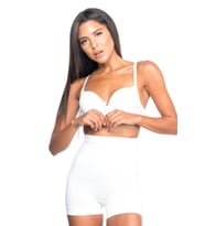 BEYAZ MI Emay 7027 Düşük Bel Boxer Korse