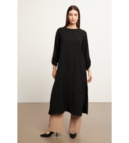 Afra Tunik Pantolon Takım - Siyah