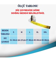 Vizor CODE 509 Destekli Sporcu Dizliği