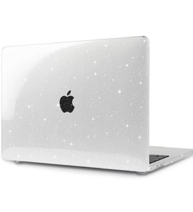 MacBook Air HardCase A1369 A1466 2017 Öncesi Uyumlu Koruyucu Kılıf Crystal Star (Renksiz)