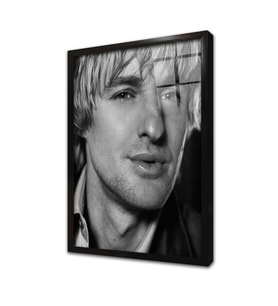 Owen Wilson Çerçeveli Cam Tablo