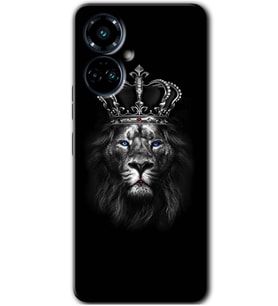 Tecno Camon 19 Pro Kılıf HD Desen Baskılı Kılıf - King Lion