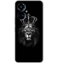 Tecno Camon 19 Pro Kılıf HD Desen Baskılı Kılıf - King Lion