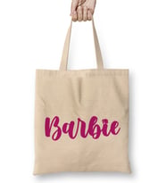 Barbie Doll Kinder Bez Çanta Uzun Saplı