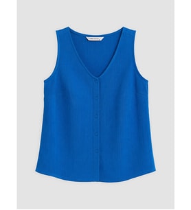 LCW EVERYDAY Lacivert V Yaka Fitilli Bluz