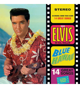 Elvis Presley - Blue Hawaii +1 Bonus Track - Limited Edition In Transparent Blue Vinyl. - Plak