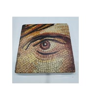 Dekoratif Doğal Taş Banyo Gider Kapağı, Şık ve Dayanıklı 10x10 cm