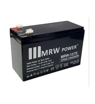 MRW Power 12Volt 7Amper Akü 12V 7AH (Siyah)
