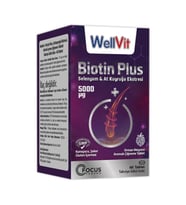 WellVit Biotin Plus 60 Tablet (Renksiz)