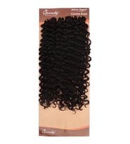 QueenSky Afro Dalgası Saç - 75cm - 240gr - Koyu Kahve