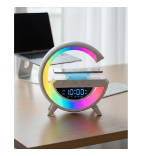 RGB Işıklı Bluetooth Hoparlör – USB, TF Kart, FM Radyo ve AUX Destekli