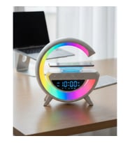 RGB Işıklı Bluetooth Hoparlör – USB, TF Kart, FM Radyo ve AUX Destekli