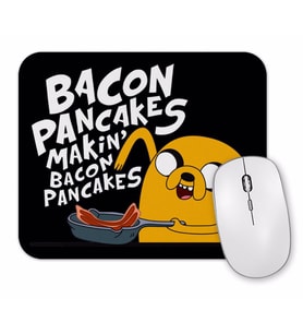 Adventure Time Bacon Pancakes Mouse Pad