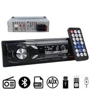 Carstar CS-107 Çift USB/SD/FM/AUX/Bluetooth Kumandalı Oto Teyp 4X60 Watt