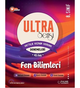 8.Sınıf Ultra Serisi Fen Bilimleri Denemeleri 45 Föy