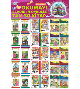 2.ve 3.Sınıflar İçin Renkli Eğitici Okumayı Sevdiren Hikayeler (30 Kitap)
