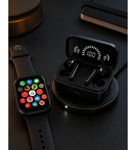 Spor ve Günlük Kullanıma Uygun Akıllı Saat ve Bluetooth Kulaklık Seti Yüksek Performans