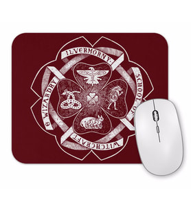 Harry Potter Ilvermorny School of Witchcraft and Wizardry Mouse Pad