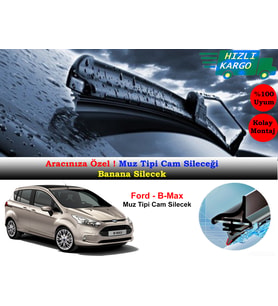 Ford B-Max Muz Silecek Takımı 2012-2017