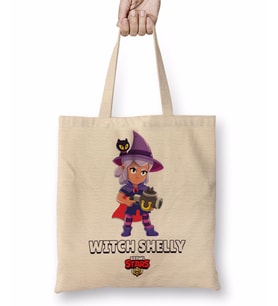 Brawl Stars Wıtch Shelly Bez Çanta Uzun Saplı