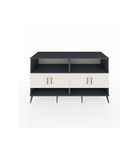 Kronos Konsol 4 Raflı 4 Kapaklı 176x59x99 Antrasit-Aytaşı