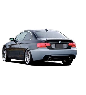 Bmw 3 Serisi E92 Coupe Uyumlu  Arka  Difüzör (Plastik)