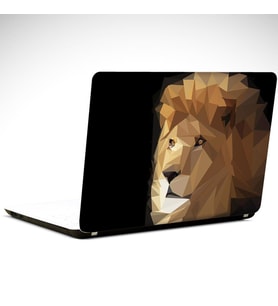 Aslan Çizim Laptop Sticker 12 İnch (29X24CM)