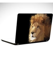 Aslan Çizim Laptop Sticker 12 İnch (29X24CM)
