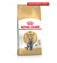 Royal Canin Adult British Shorthair Yetişkin Kedi Maması 1 Kg AÇIK