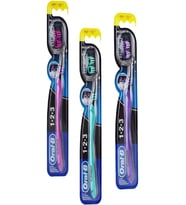 Oral-B Çok Yönlü Black Diş Fırçası Medium 3 Adet
