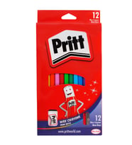 Pritt Mum Pastel Boya Crayon Karton Kutu Silinebilir 12 Renk 1433960