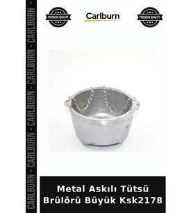 Özel Üretim Dekoratif Aksesuar Ev Hediyelik Metal Askılı Tütsü Brülörü Büyük Ksk2178