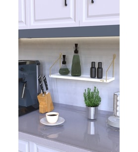 Duvar Rafı Kitaplık Mutfak Banyo Yaşam Alanı 15 X 55 Cm 1 Adet
